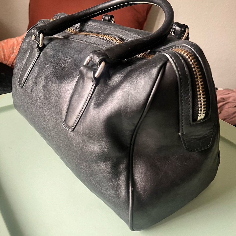 Coach Black legacy Haley Leather Satchel